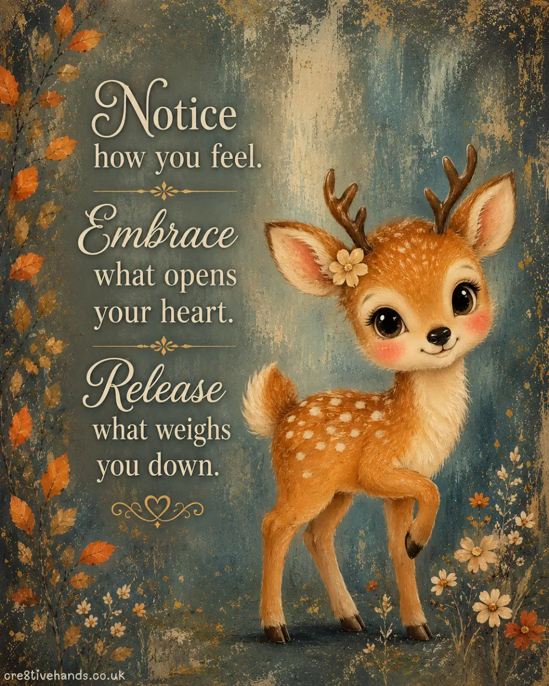 Embrace What Opens Your Heart Poster — Preview